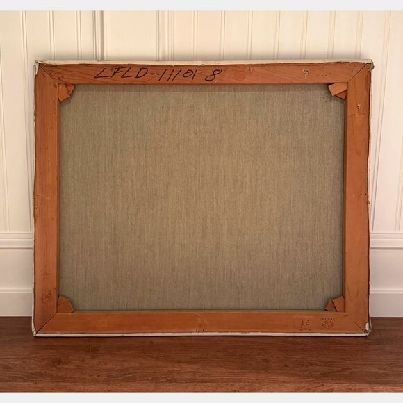 Moritz (Rudy) Rusche Candlelight Still Life Oil Painting - Cards & Coins - Picture 3 of 6